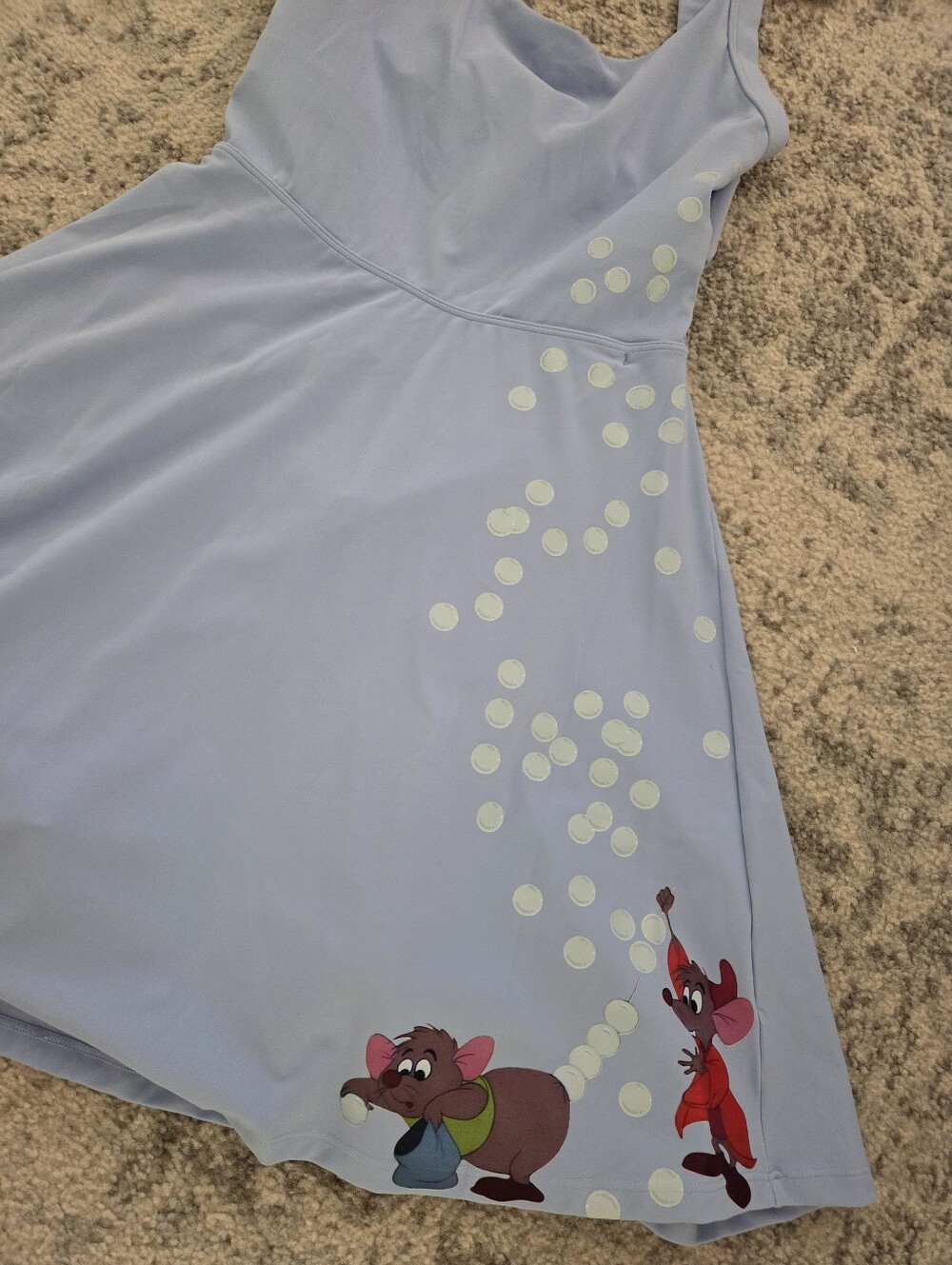 One-of-a-kind CINDERELLA Tennis Dress - Picture 2 of 4